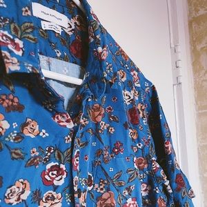 Urban Outfitters Floral Button Down
